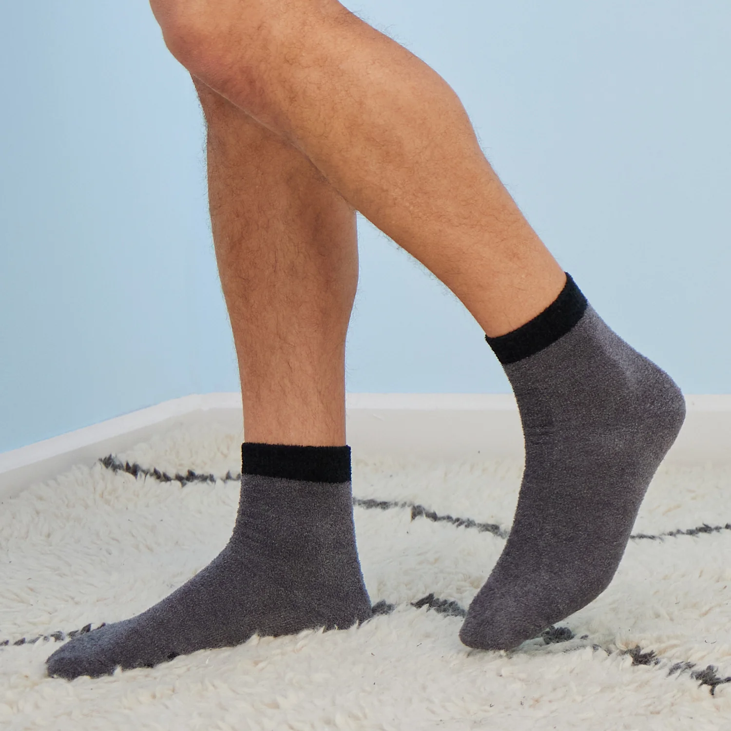 Gray Floof Socks - Image 3