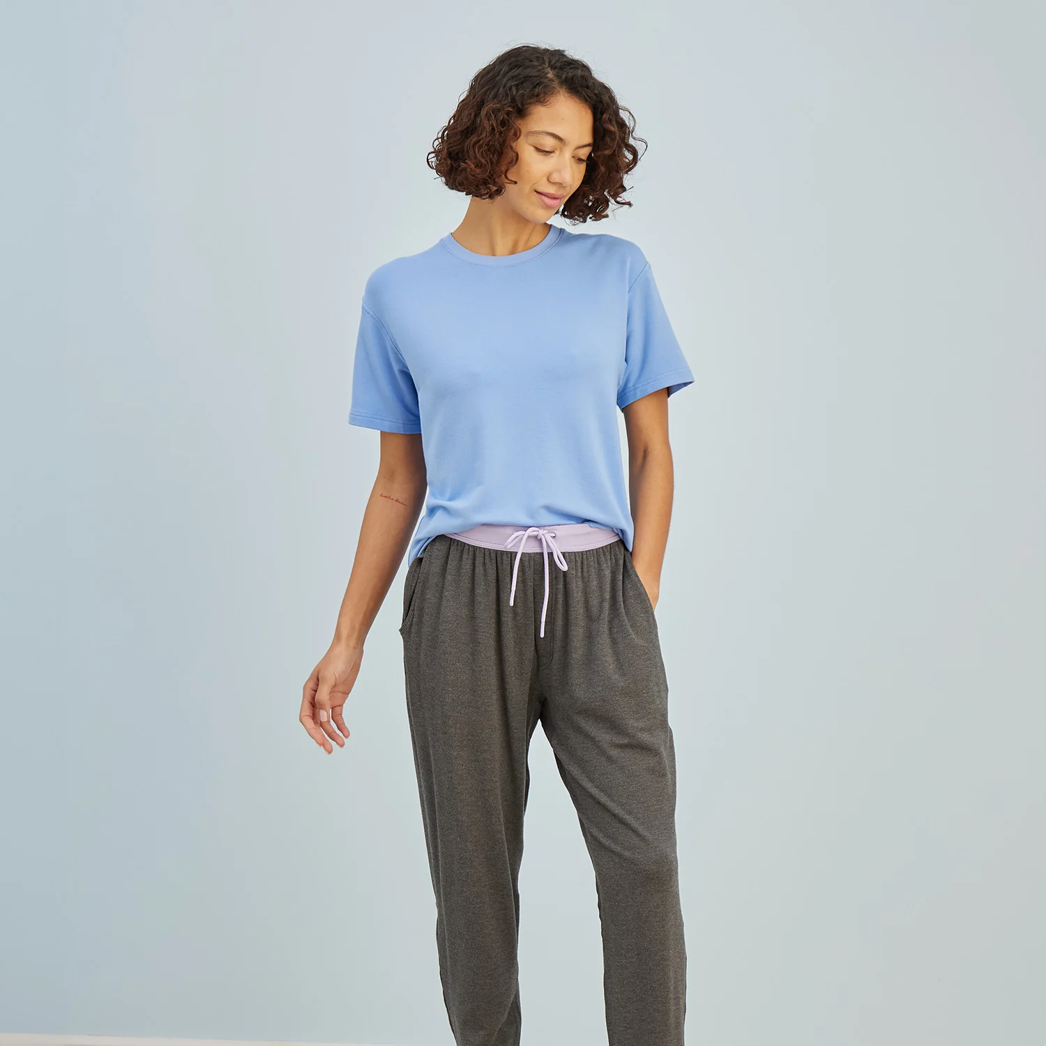 Gray/Lavender Long Jambys - Image 10