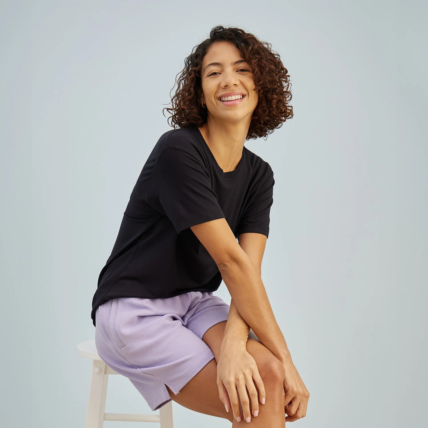 Lavender Soffle Shorts - Image 8