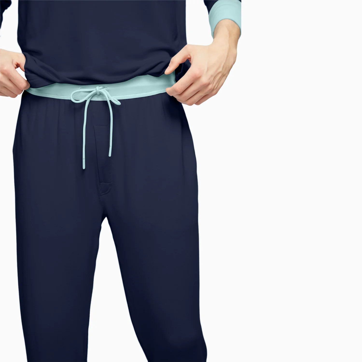 Navy/Mint Long Jambys - Image 3