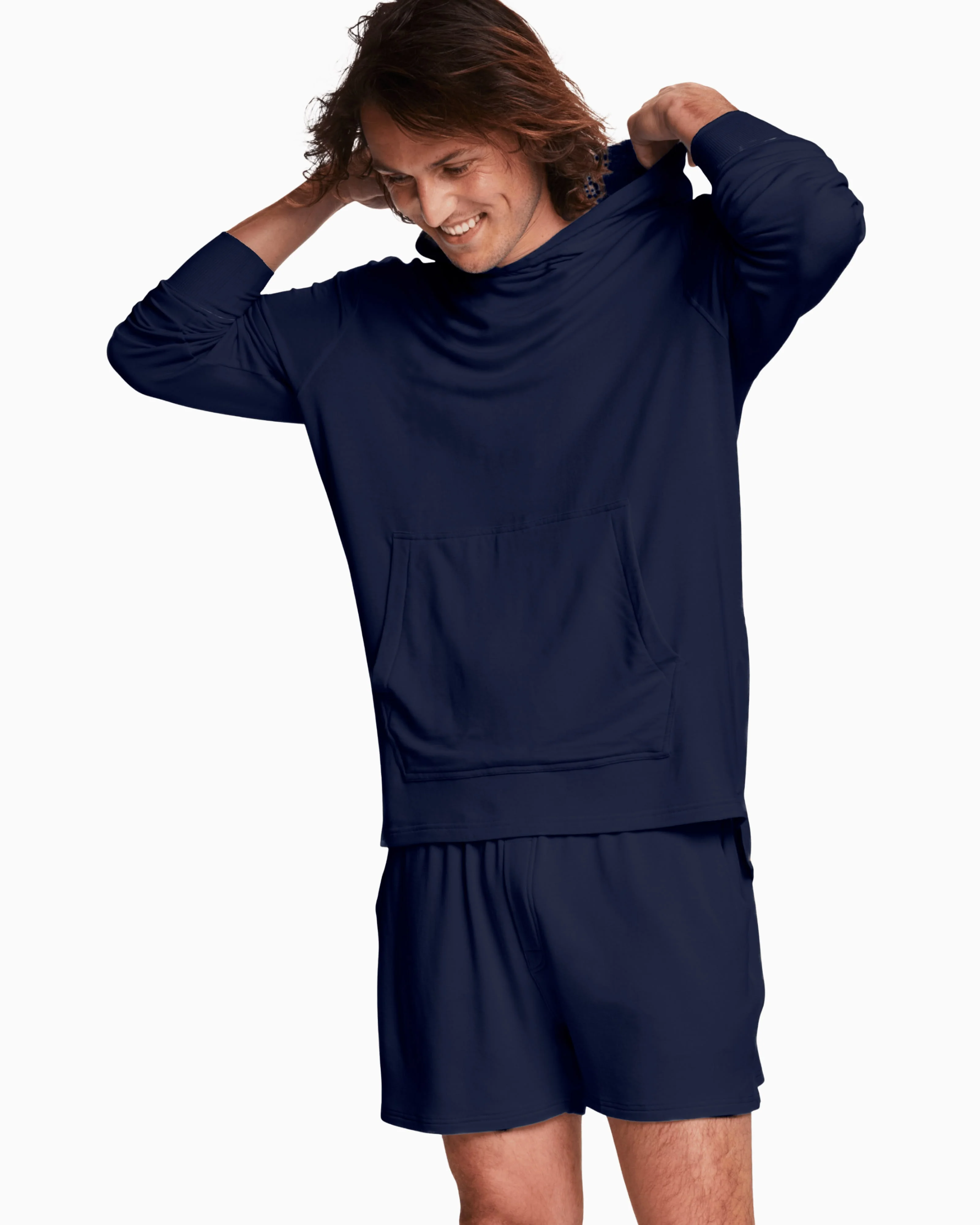 Navy House Hoodie - Image 5